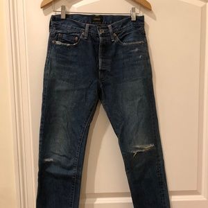 Chimala High Rise Distressed Jeans